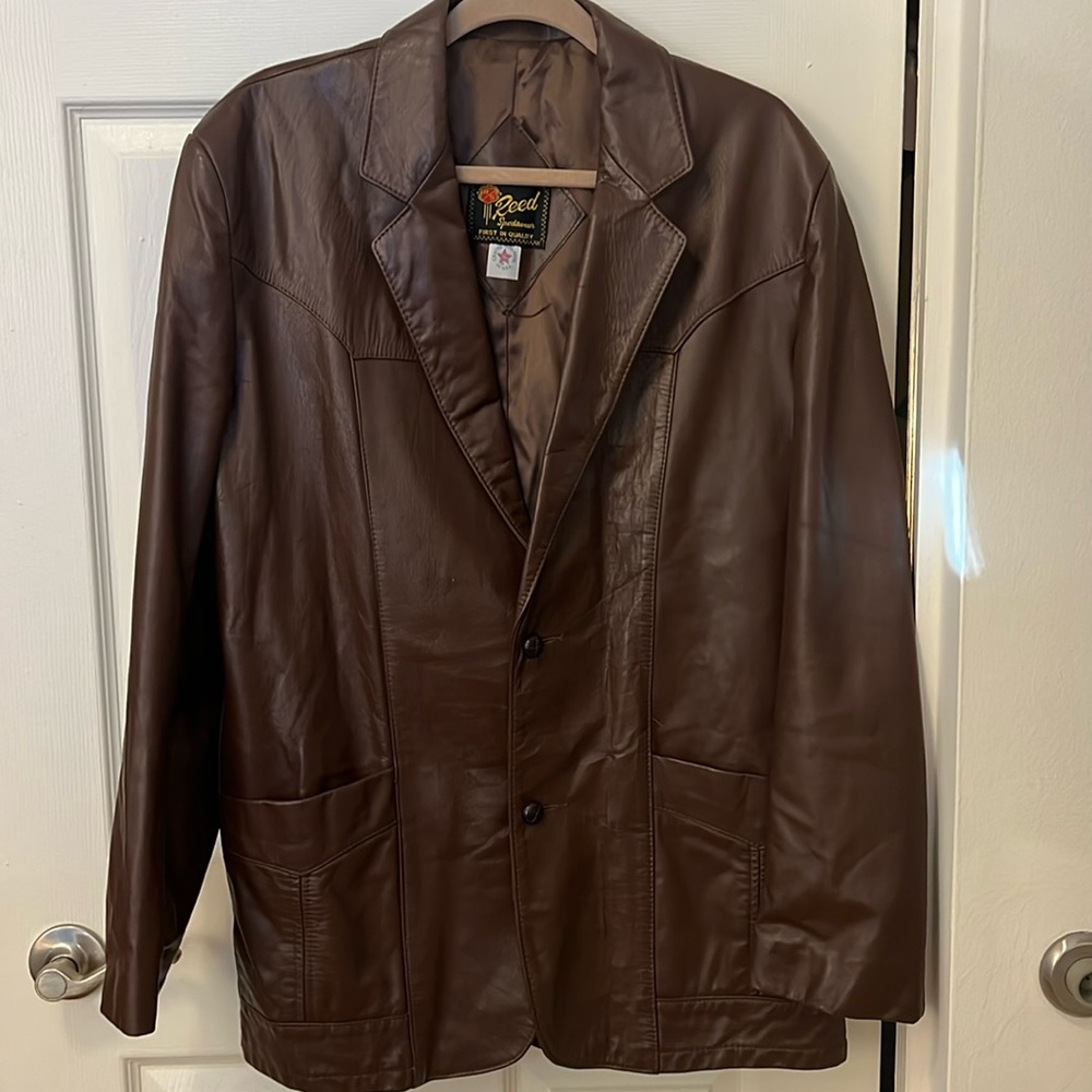 Vintage leather jacket